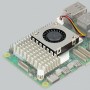 Raspberry Pi 5 Active Cooler SIlver